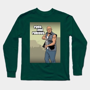 GTA Dominic Toretto Long Sleeve T-Shirt